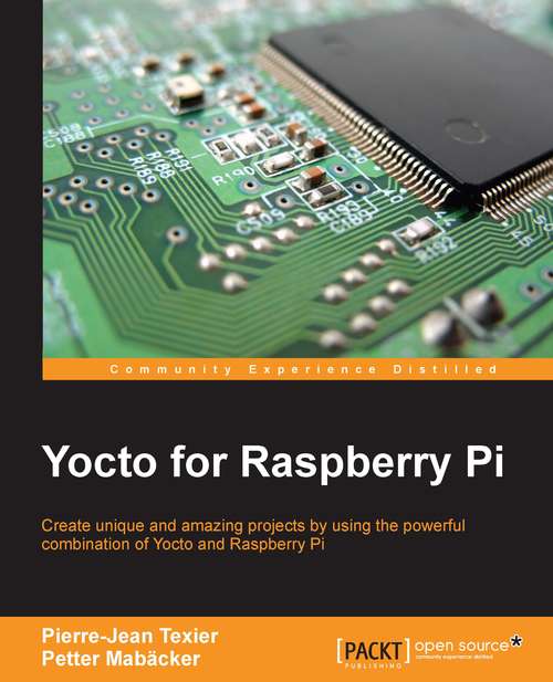 Book cover of Yocto for Raspberry Pi