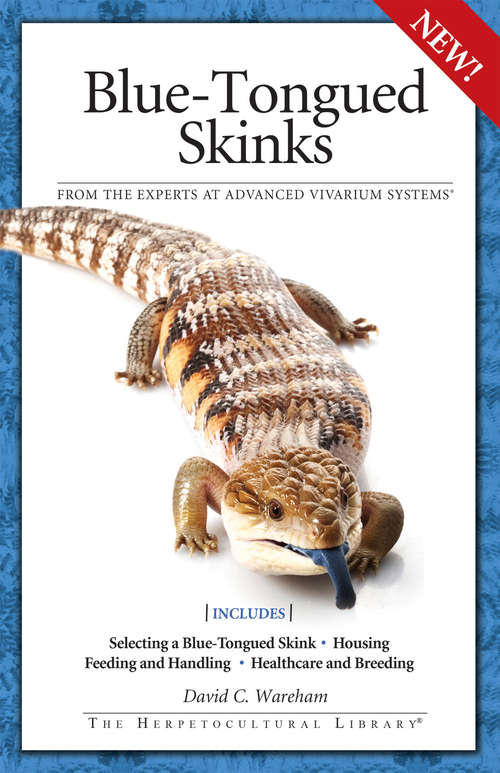 Book cover of Blue-Tongued Skinks