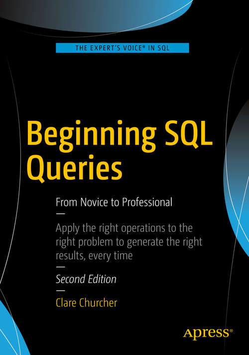 Book cover of Beginning SQL Queries