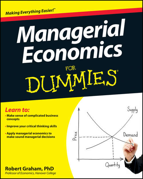 Book cover of Managerial Economics For Dummies