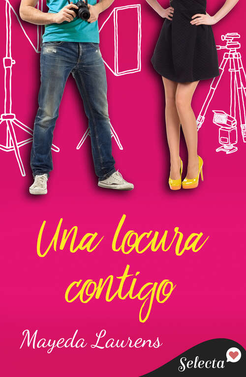 Book cover of Una locura contigo (Cinco chicos con suerte: Volumen 4)