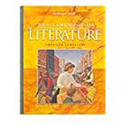Book cover of The Language of Literature: American Literature, California Edition