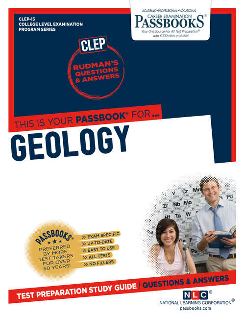 Book cover of GEOLOGY: Passbooks Study Guide (College Level Examination Program Series (CLEP): Vol. Clep-15)
