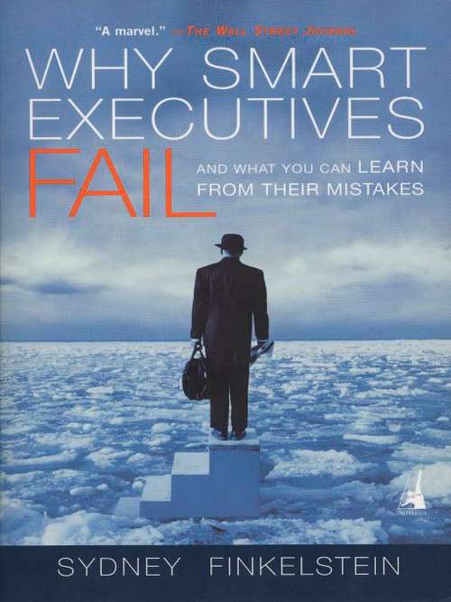 Book cover of Why Smart Executives Fail