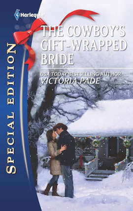 Book cover of The Cowboy's Gift-Wrapped Bride
