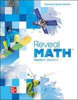 Book cover of Reveal Math, Course 1, Volume 2 (National Edition)