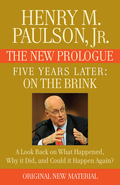 Book cover of FIVE YEARS LATER: On the Brink -- THE NEW PROLOGUE