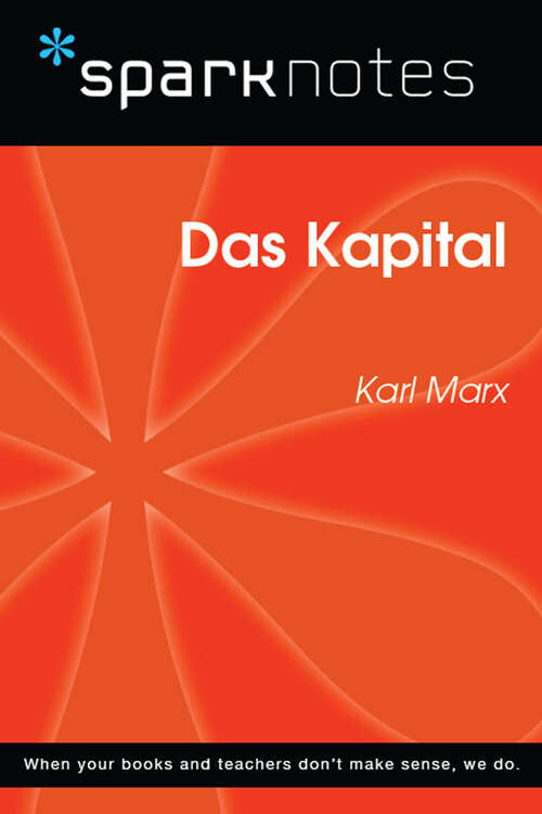 Book cover of Das Kapital (SparkNotes Philosophy Guide)