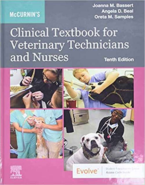 Book cover of McCurnin's Clinical Textbook for Veterinary Technicians and Nurses (Tenth Edition)