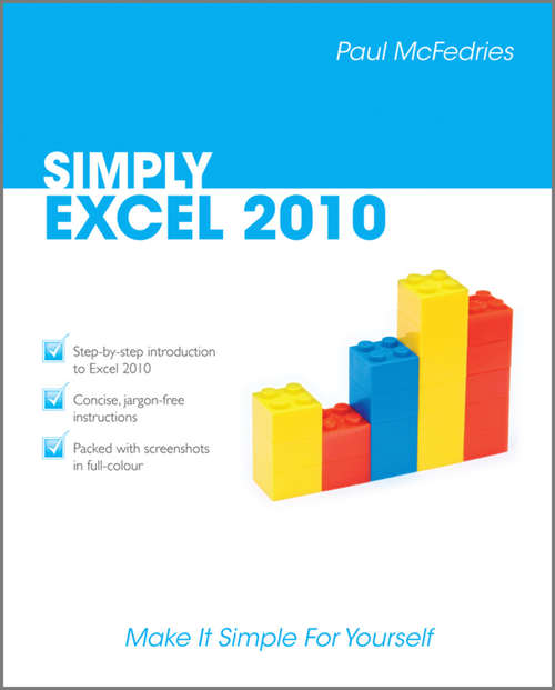 Book cover of Simply Excel 2010