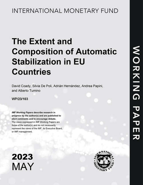 Book cover of The Extent and Composition of Automatic Stabilization in EU Countries