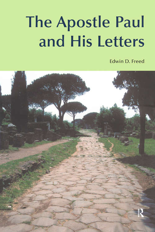 Book cover of The Apostle Paul and His Letters (Bibleworld Ser.)