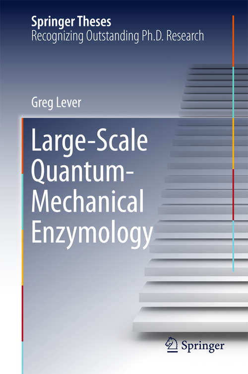 Book cover of Large-Scale Quantum-Mechanical Enzymology