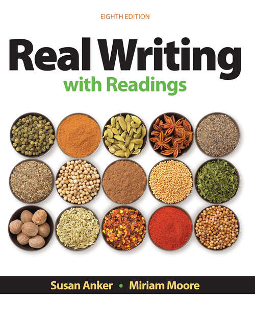 Book cover of Real Writing with Readings: Paragraphs And Essays For College, Work, And Everyday Life (8)