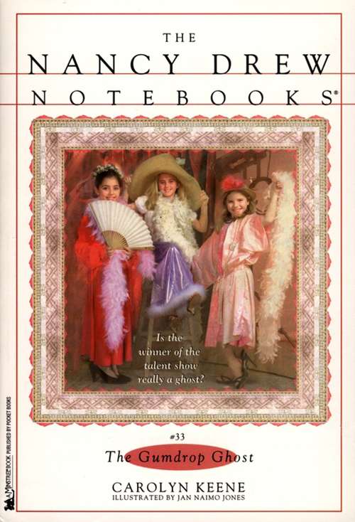 Book cover of The Gumdrop Ghost (The Nancy Drew Notebooks #33)