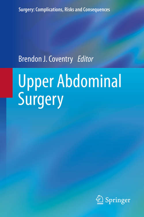 Book cover of Upper Abdominal Surgery
