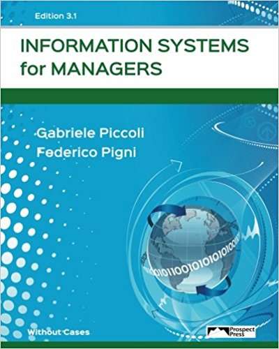 Information Systems For Managers (Without Cases)
