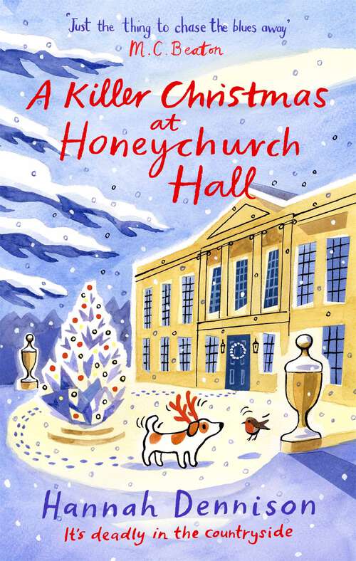 Book cover of A Killer Christmas at Honeychurch Hall: the perfect festive read (Honeychurch Hall #9)