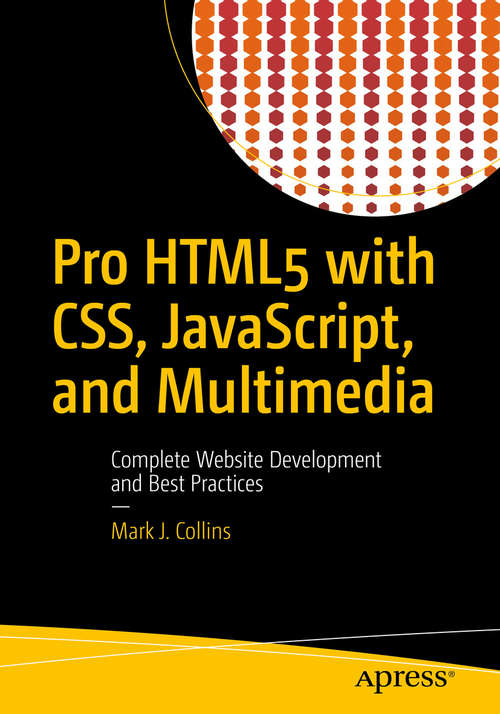 Book cover of Pro HTML5 with CSS, JavaScript, and Multimedia