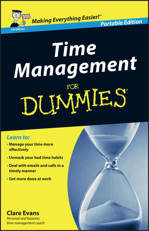 Book cover of Time Management For Dummies