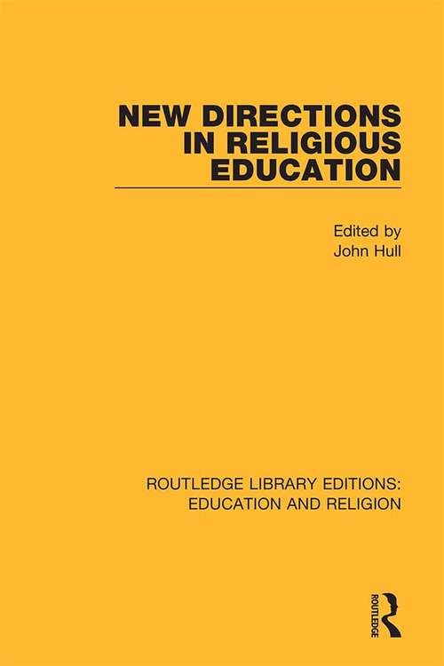 New Directions in Religious Education