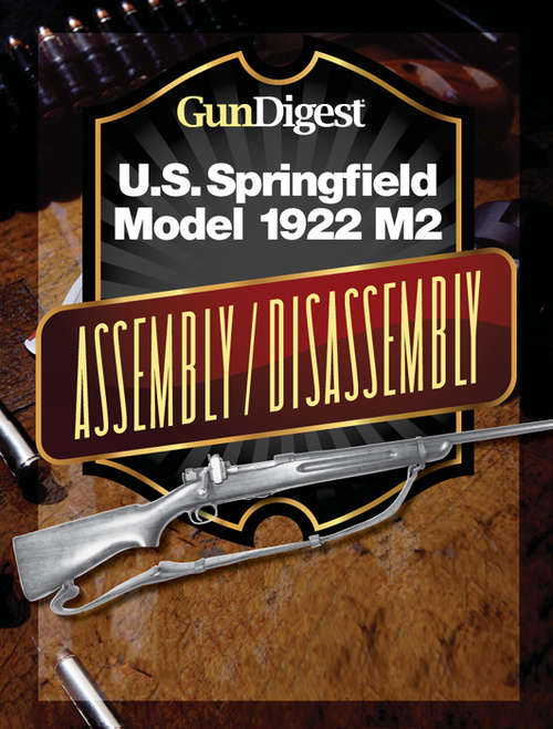 Book cover of U.S. Springfield Model 1922 M2