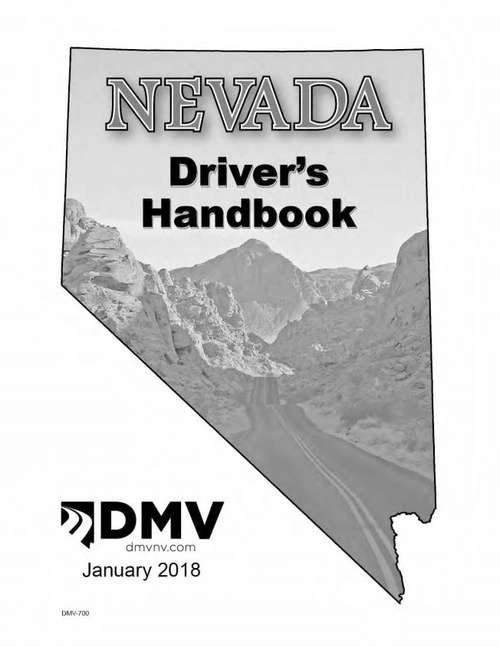 Book cover of Nevada Driver's Handbook