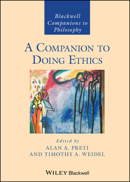 Book cover of A Companion to Doing Ethics (Blackwell Companions to Philosophy)