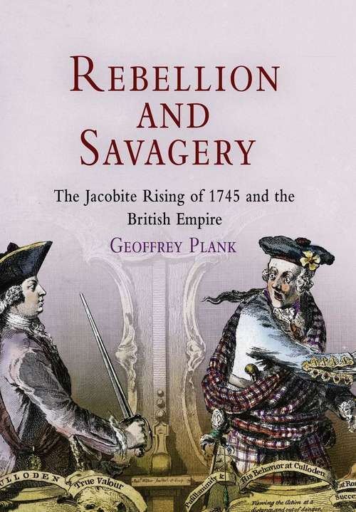 Book cover of Rebellion and Savagery