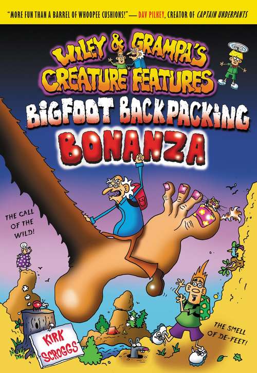 Book cover of Wiley & Grampa #5: Bigfoot Backpacking Bonanza