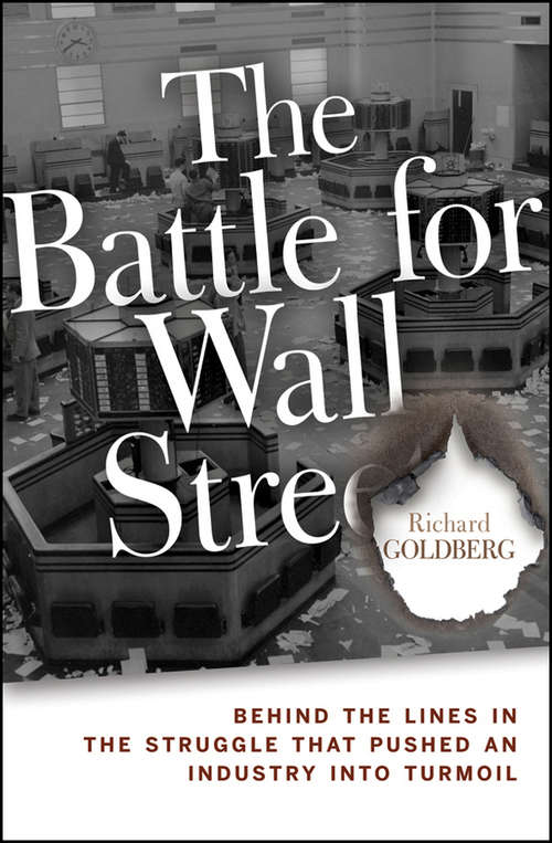 Book cover of The Battle for Wall Street