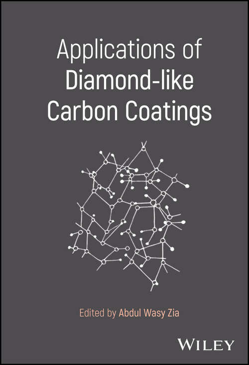 Book cover of Applications of Diamond-like Carbon Coatings