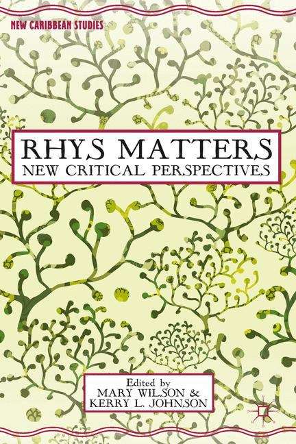 Book cover of Rhys Matters