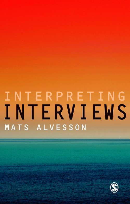 Book cover of Interpreting Interviews
