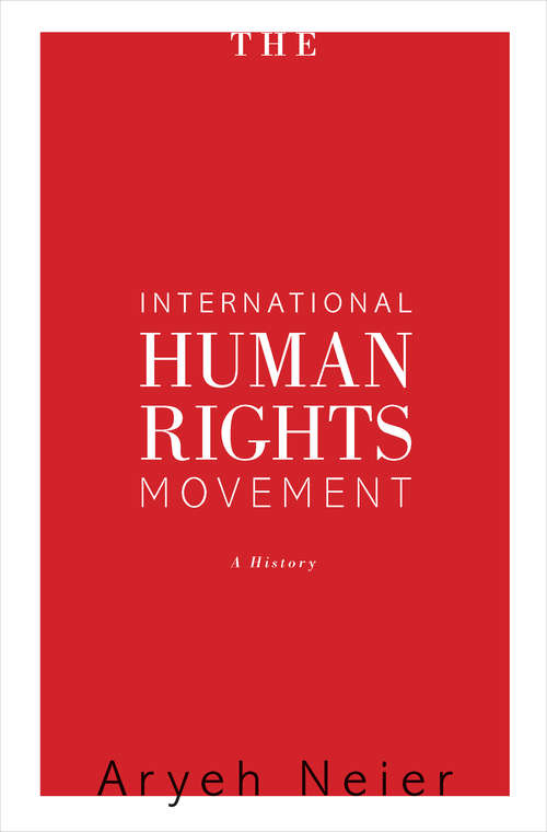Book cover of The International Human Rights Movement
