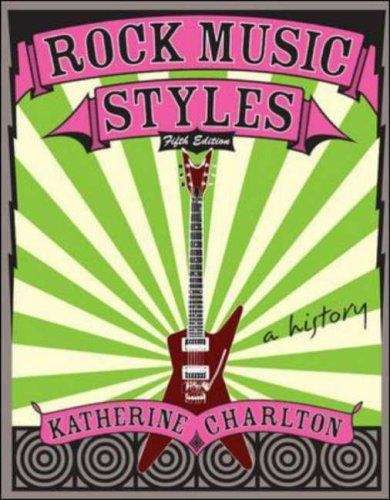 Book cover of Rock Music Styles: A History, 5th Edition