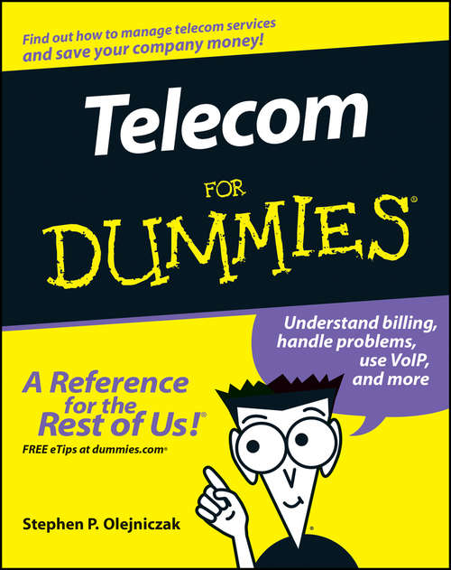 Book cover of Telecom For Dummies