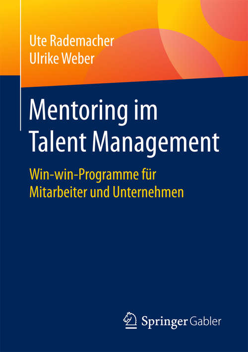Book cover of Mentoring im Talent Management