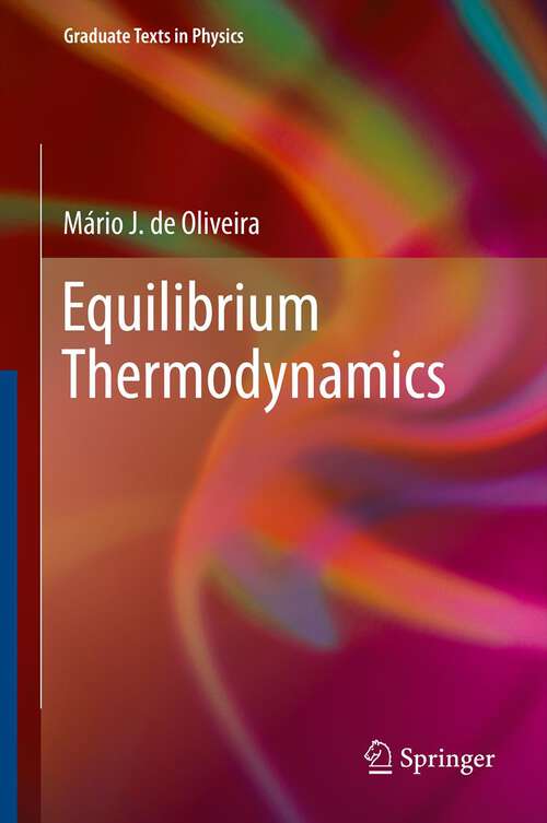 Book cover of Equilibrium Thermodynamics