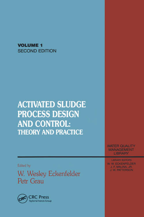 Book cover of Activated Sludge: Process Design and Control, Second Edition (1)