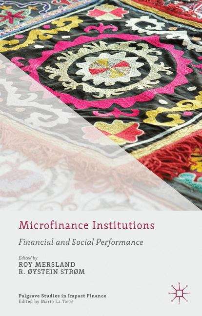 Book cover of Microfinance Institutions