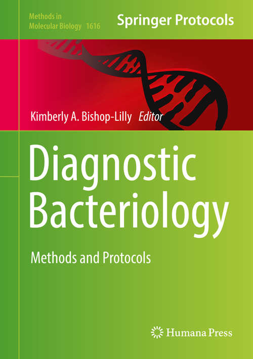 Book cover of Diagnostic Bacteriology