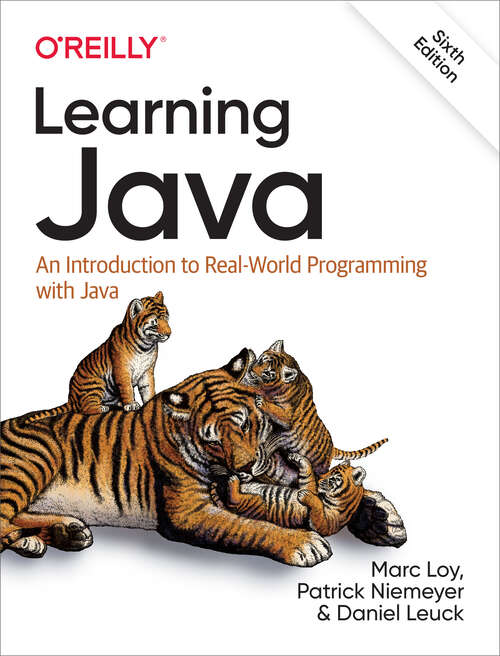 Book cover of Learning Java