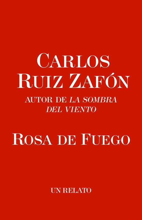 Book cover of Rosa de Fuego
