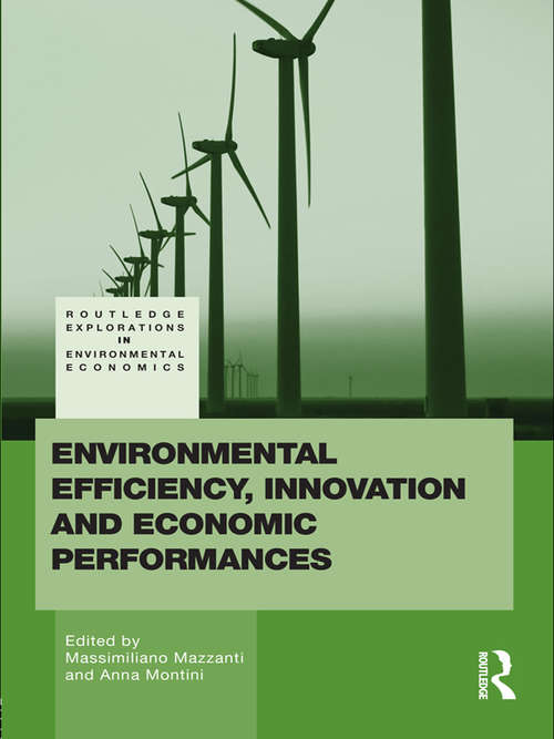 Book cover of Environmental Efficiency, Innovation and Economic Performances
