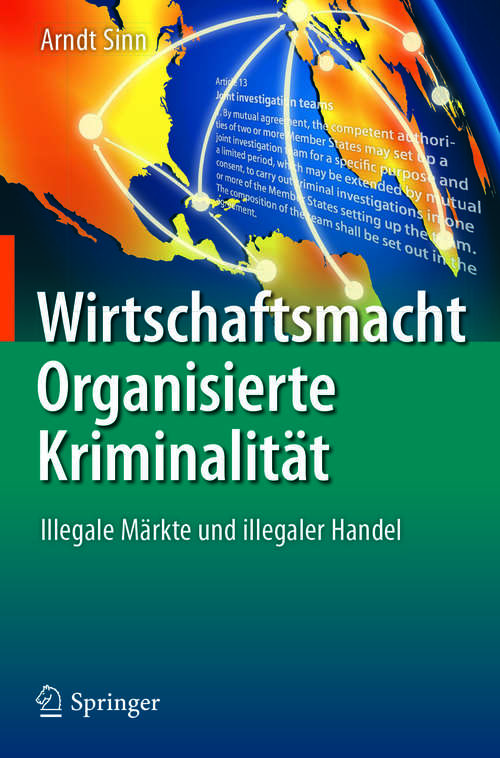 Book cover of Wirtschaftsmacht Organisierte Kriminalität