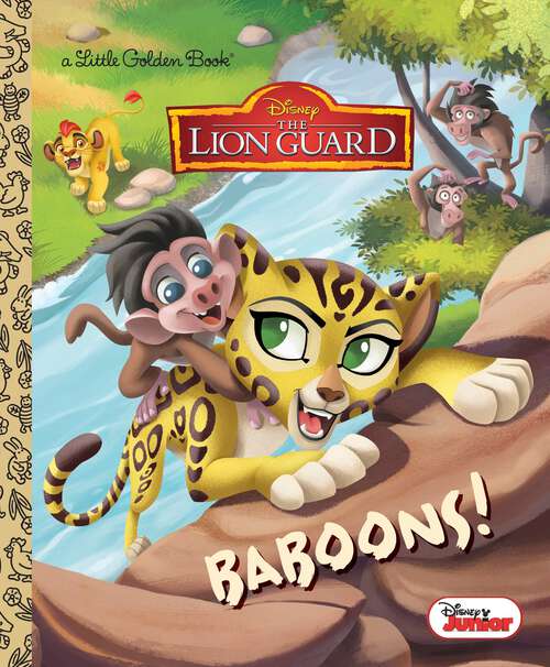 Book cover of Baboons! (Little Golden Book)