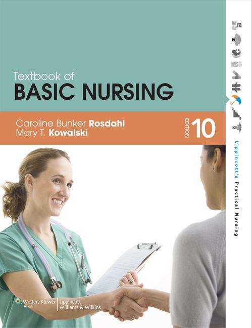 Book cover of Textbook of Basic Nursing (10th Edition)