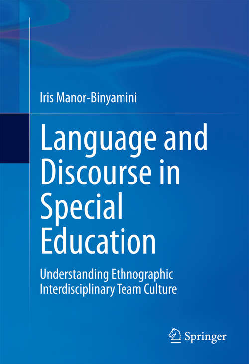 Book cover of Language and Discourse in Special Education