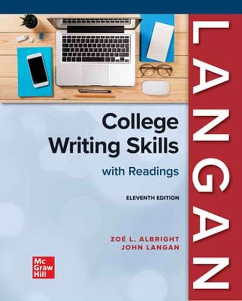 Book cover of College Writing Skills With Readings